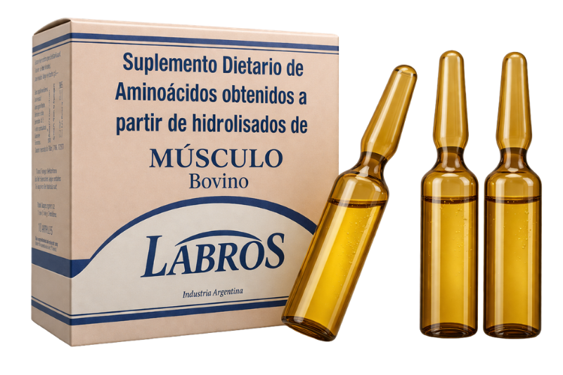 Aminoácidos líquidos de Músculo Bovino