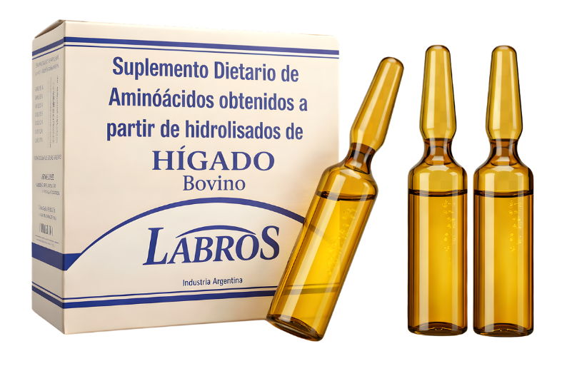 Aminoácidos líquidos de Hígado Bovino